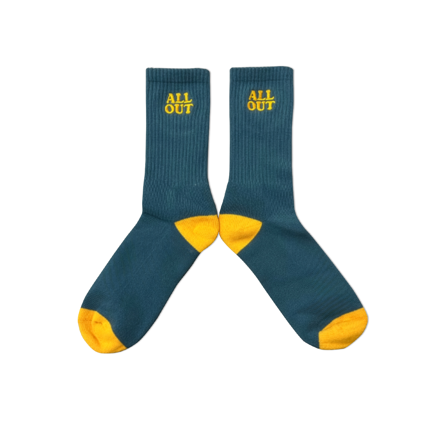ALL OUT Title Socks