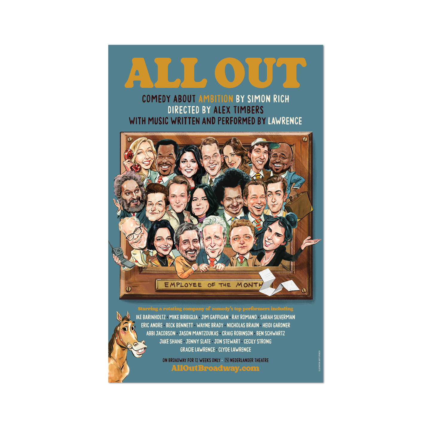ALL OUT Windowcard