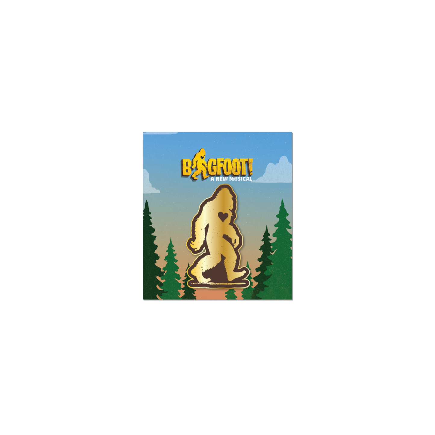 BIGFOOT Enamel Pin