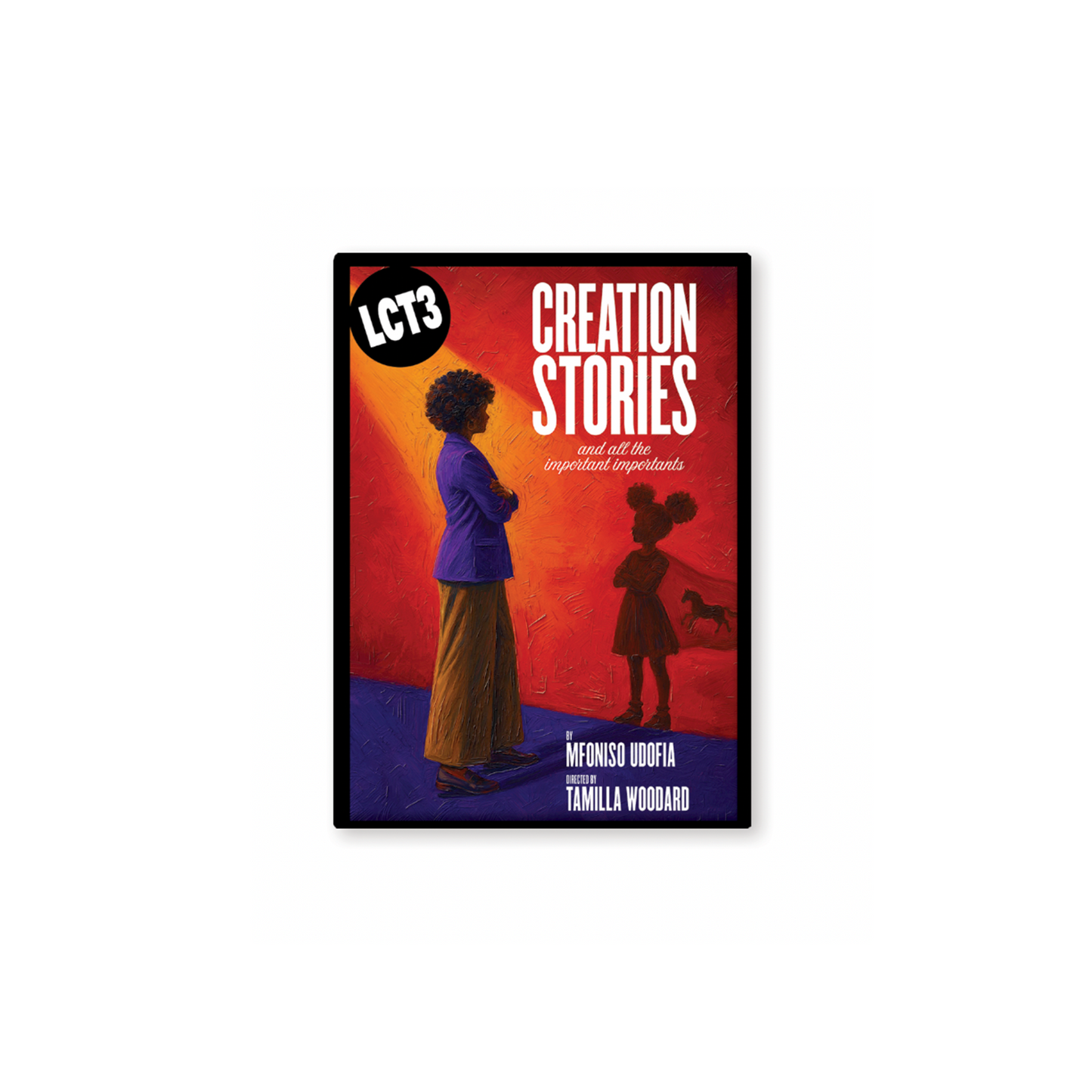 CREATION STORIES Button Magnet