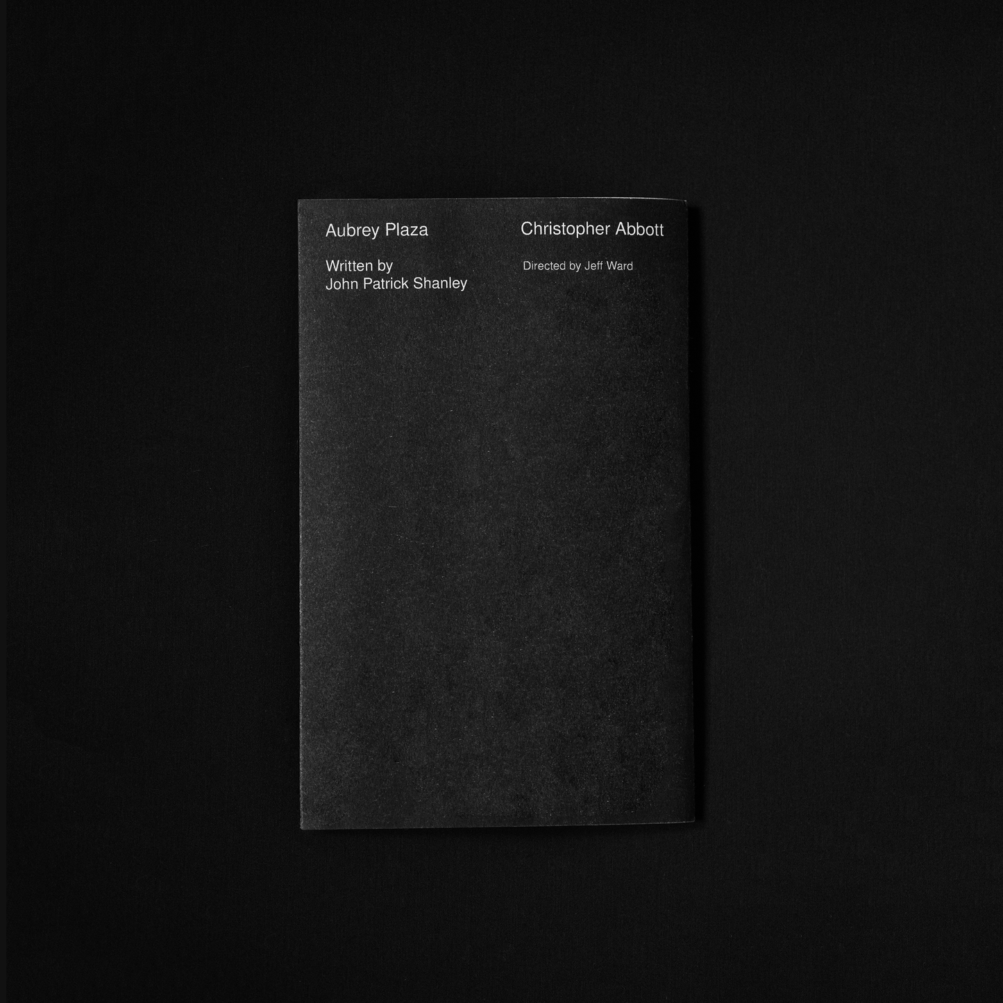 DANNY AND THE DEEP BLUE SEA Limited-Edition Souvenir Book