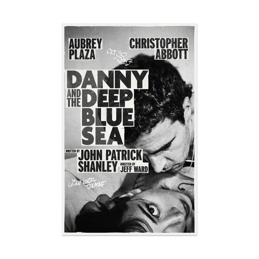 DANNY AND THE DEEP BLUE SEA Windowcard