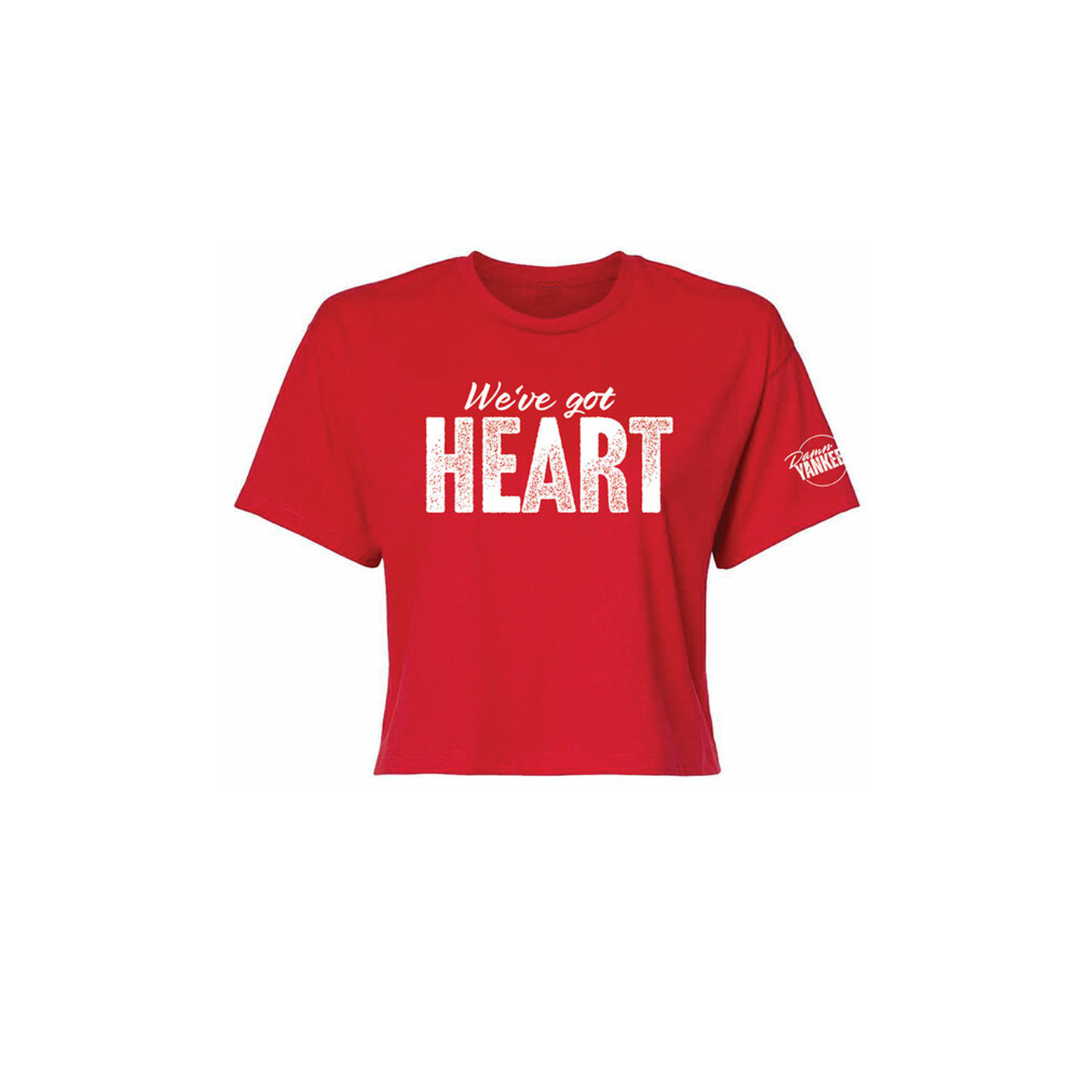 DAMN YANKEES Heart Crop Tee