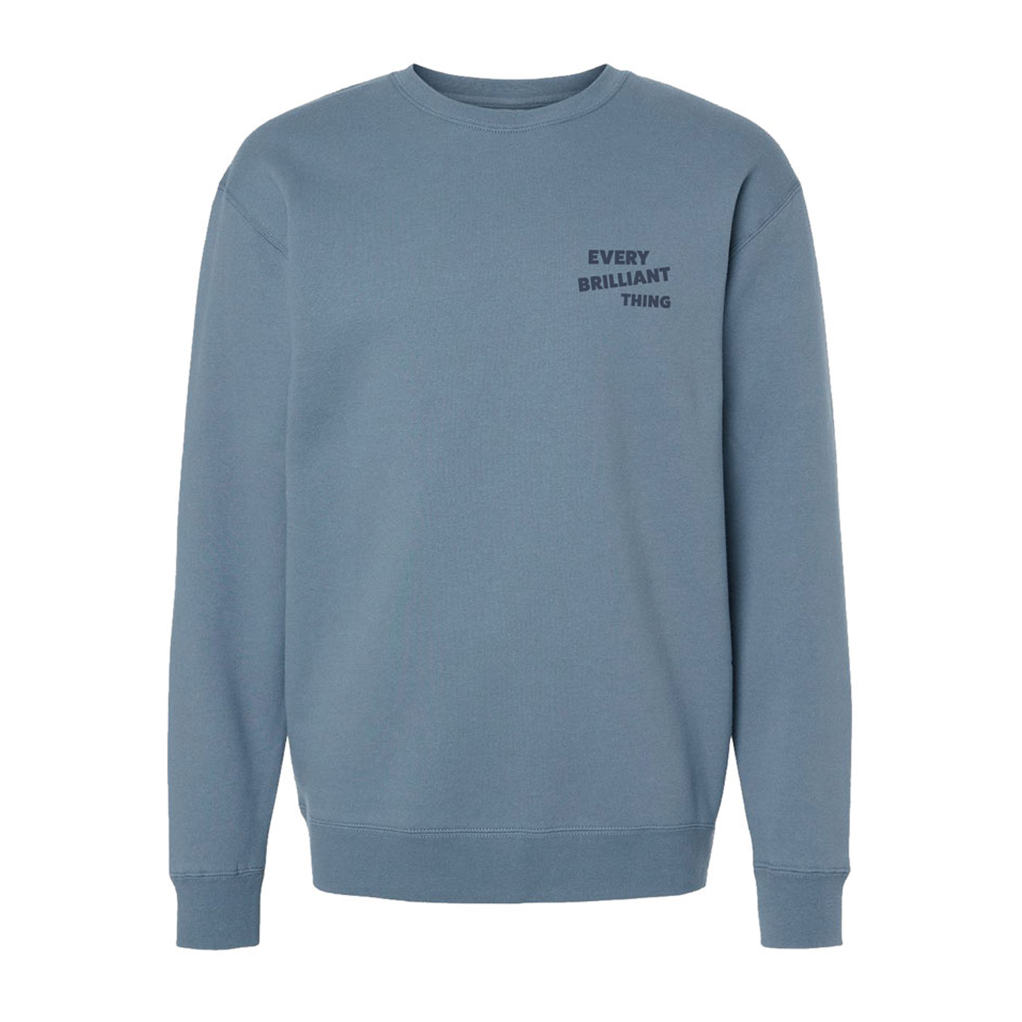 EVERY BRILLIANT THING Daniel Crewneck