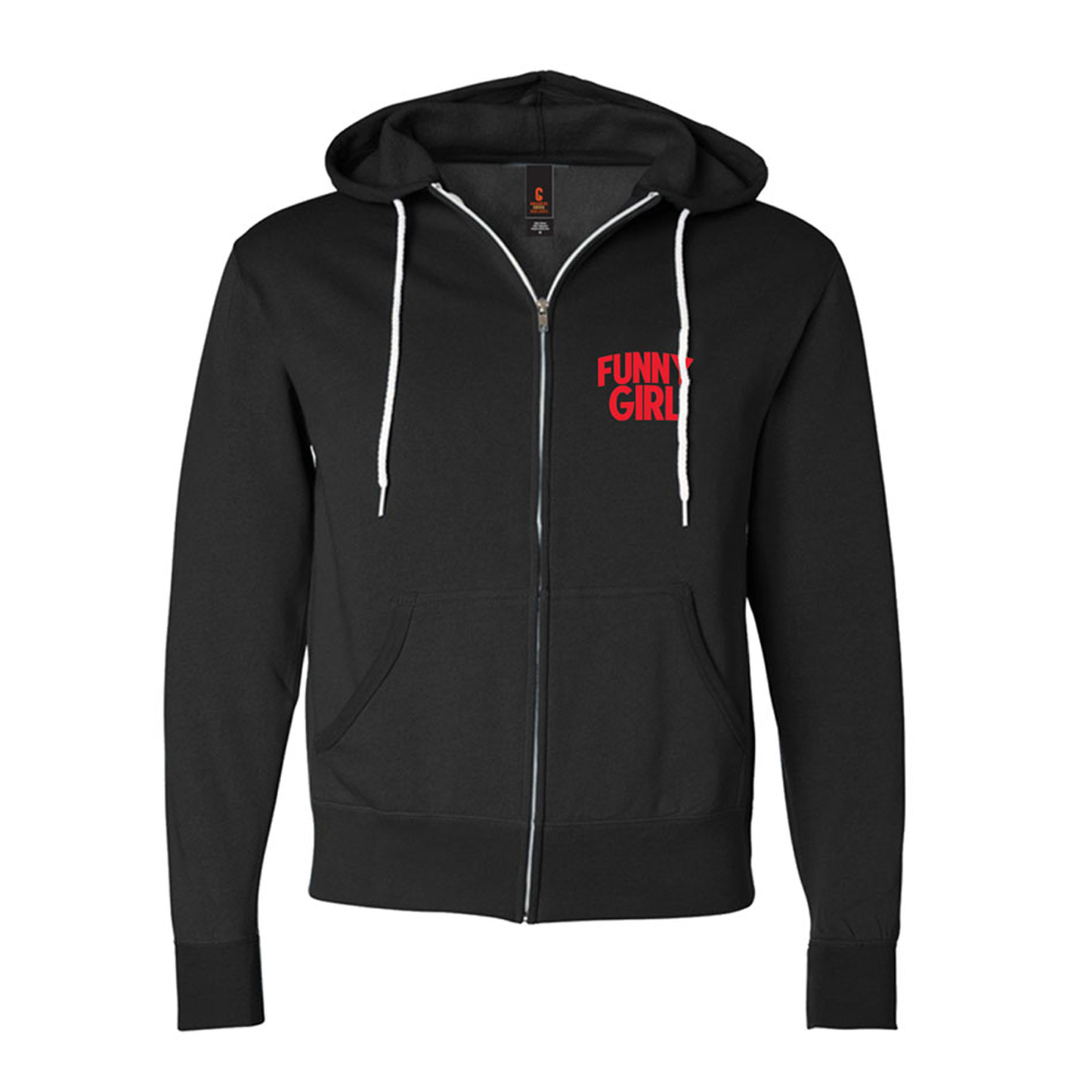 FUNNY GIRL Logo Zip Hoodie