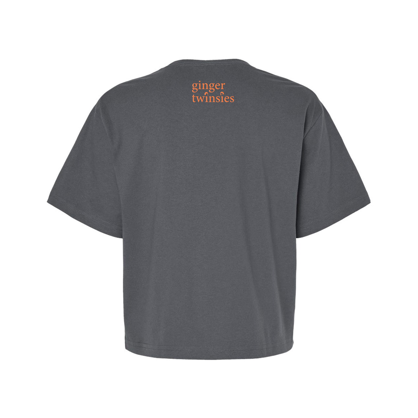 GINGER TWINSIES Crime Crop Tee