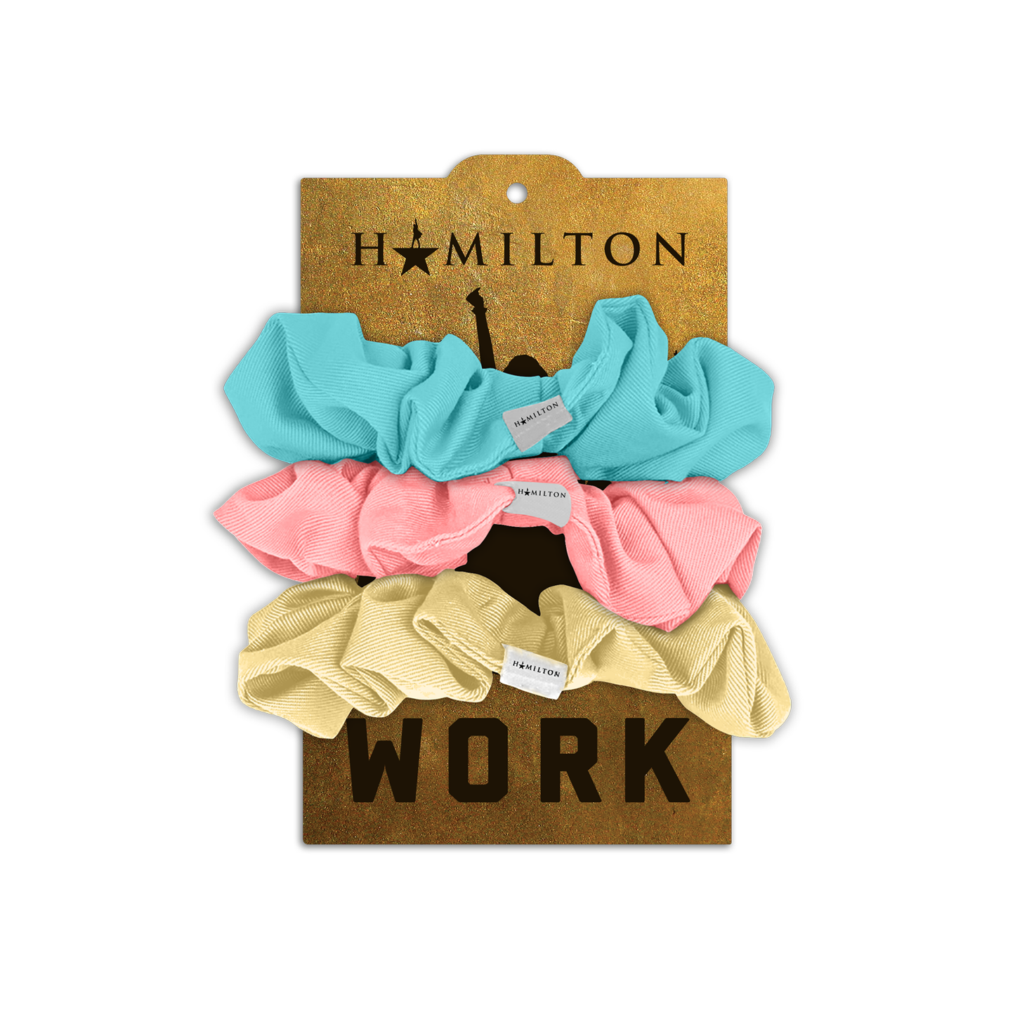 HAMILTON Schuyler Sisters Scrunchie Set