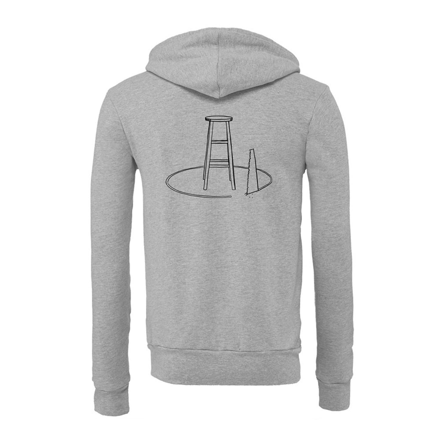 Just For Us Logo Zip Hoodie