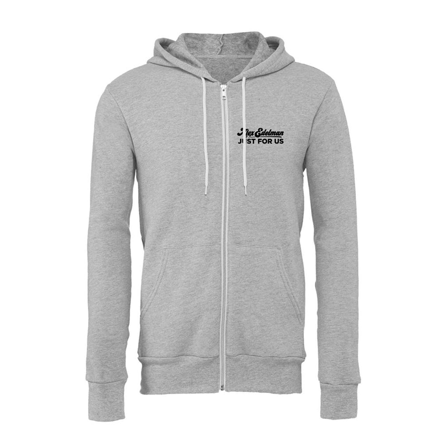 Just For Us Logo Zip Hoodie