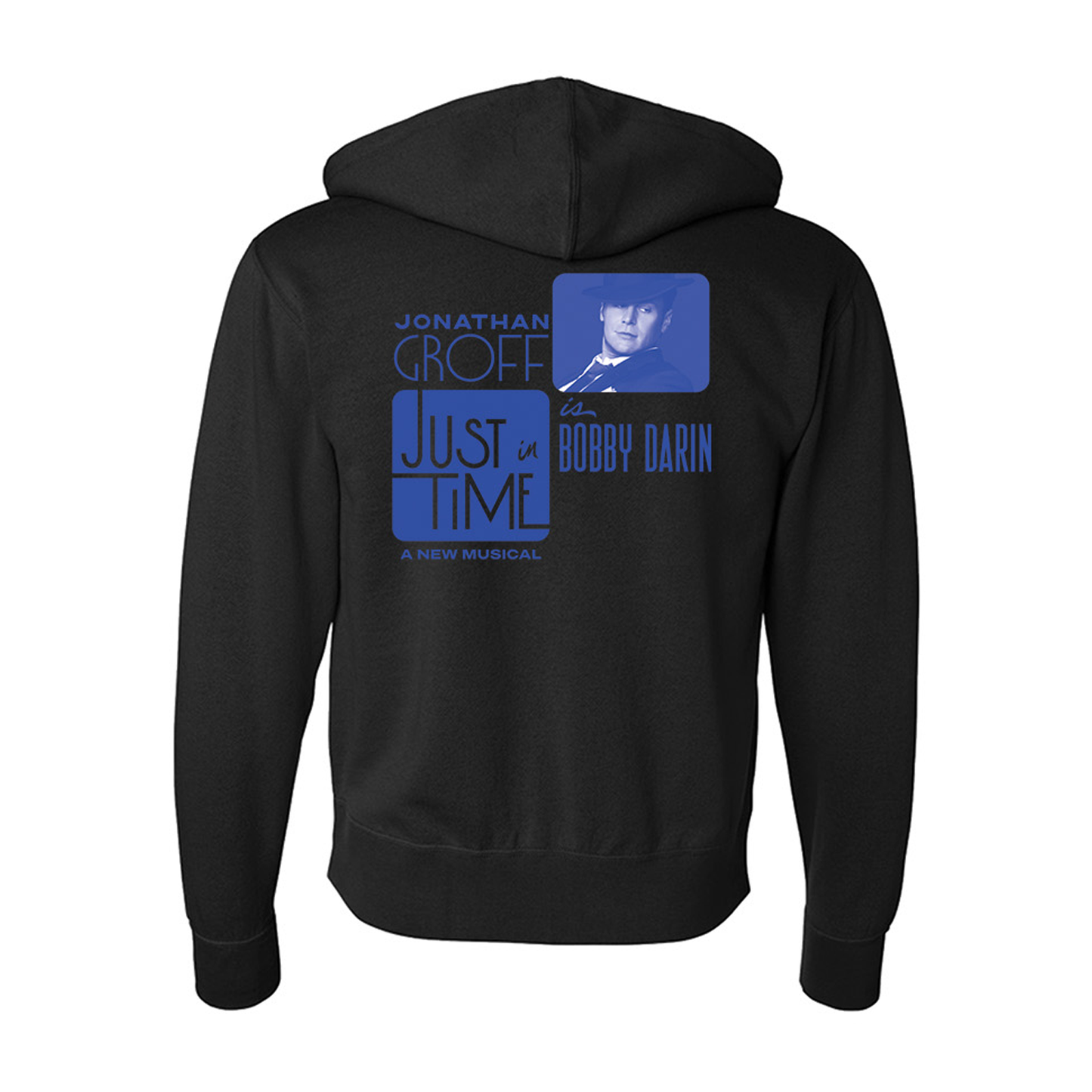 JUST IN TIME Jonathan Groff Zip Hoodie