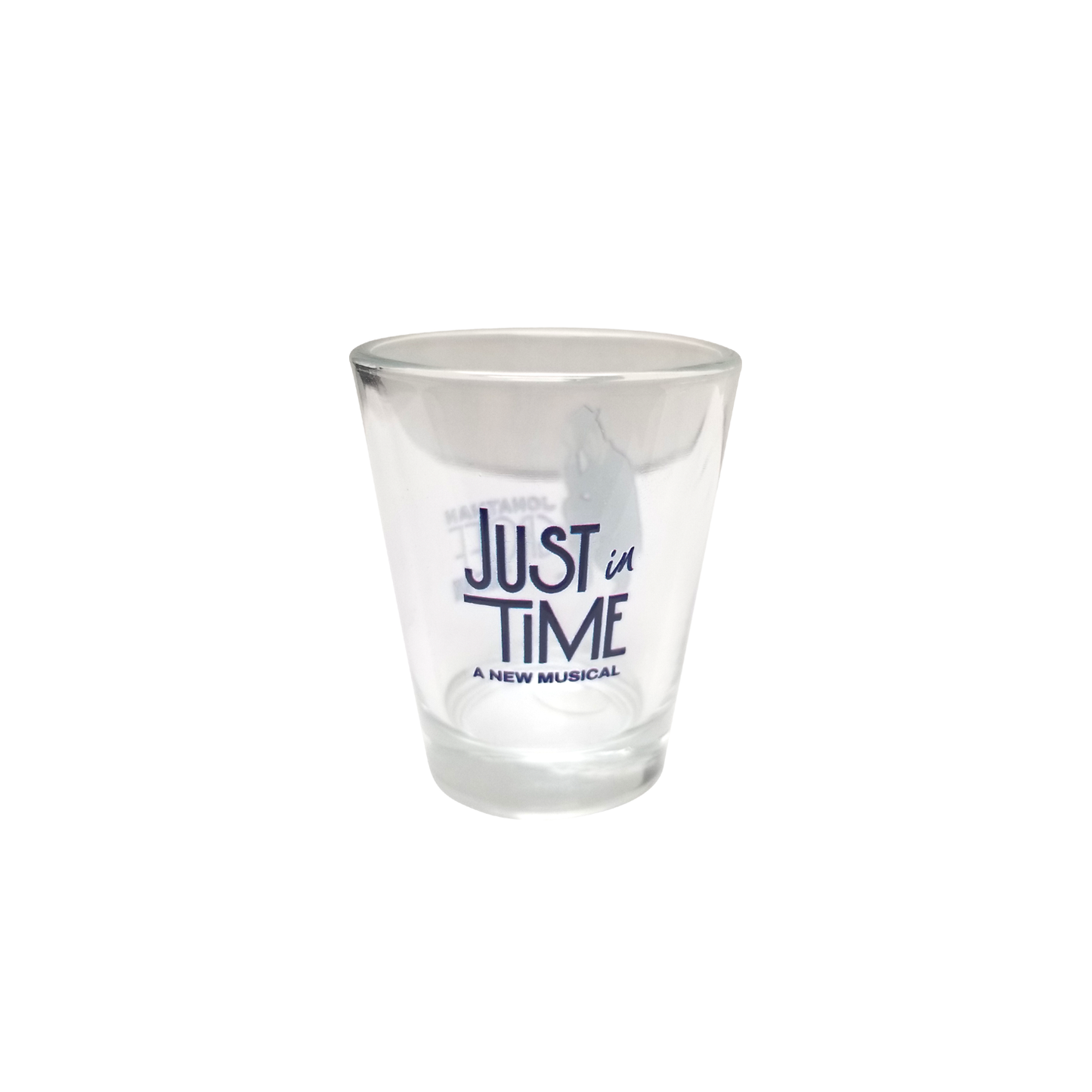 JUST IN TIME Key Art Shot Glass