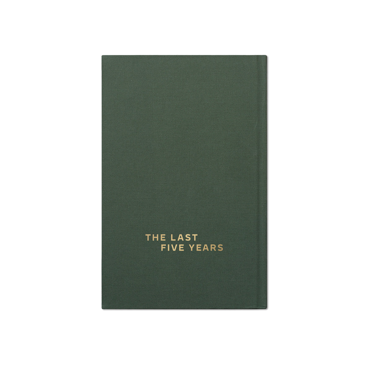 THE LAST FIVE YEARS Notebook