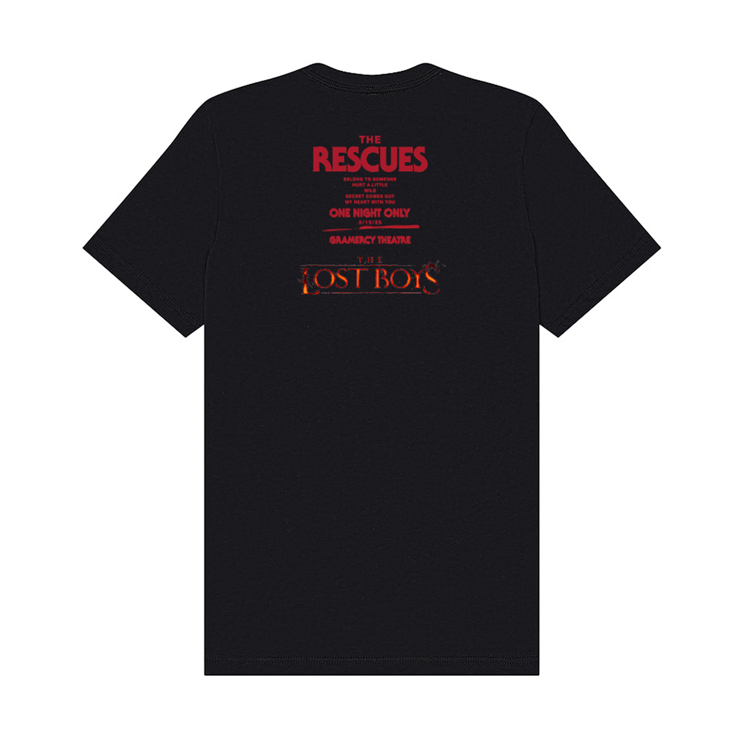 LOST BOYS The Rescues Concert Tee