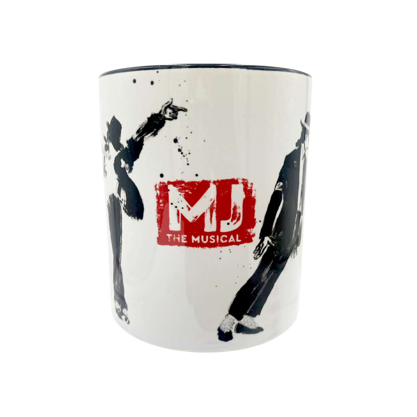 MJ THE MUSICAL White Logo Mug