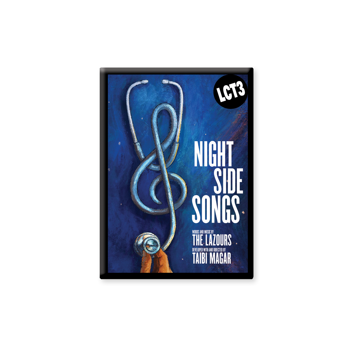 NIGHT SIDE SONGS Key Art Button Magnet