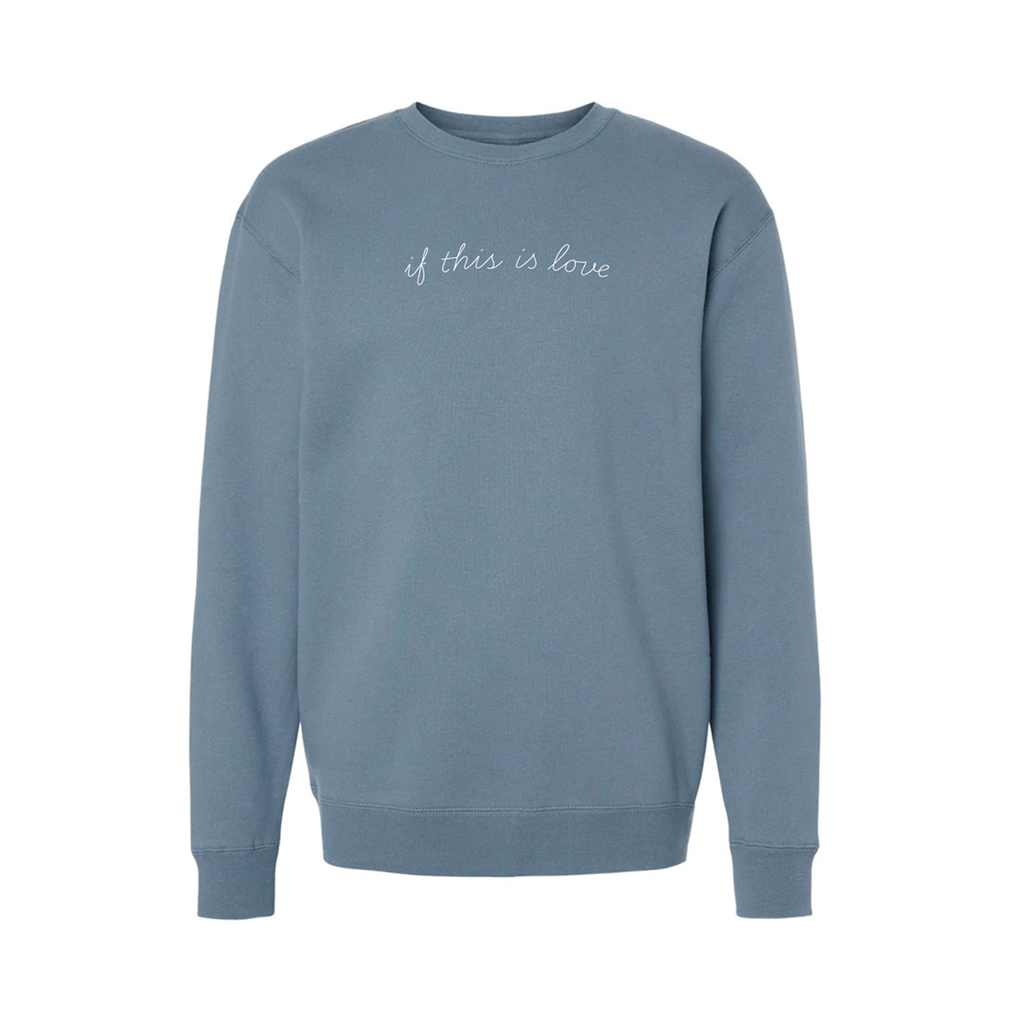 THE NOTEBOOK If This Is Love Crewneck – Broadway Merchandise THE NOTEBOOK If This Is Love Crewneck – Broadway Merchandise