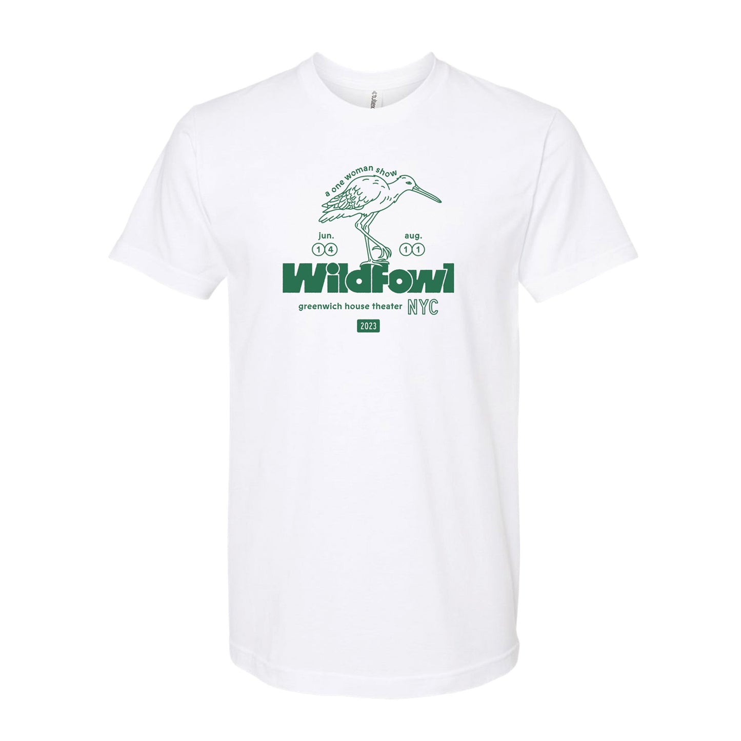 One Woman Show Wildfowl Logo Tee