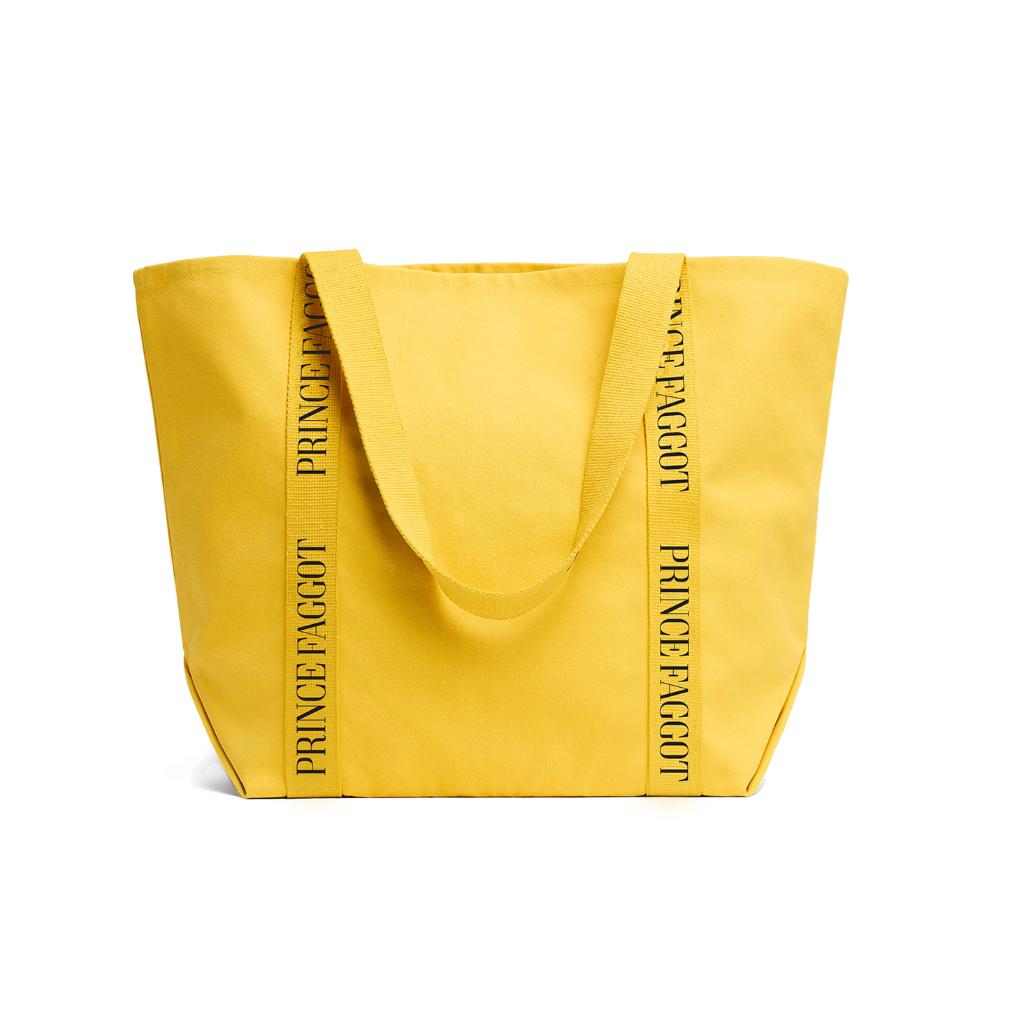 PRINCE FAGGOT Yellow Tote