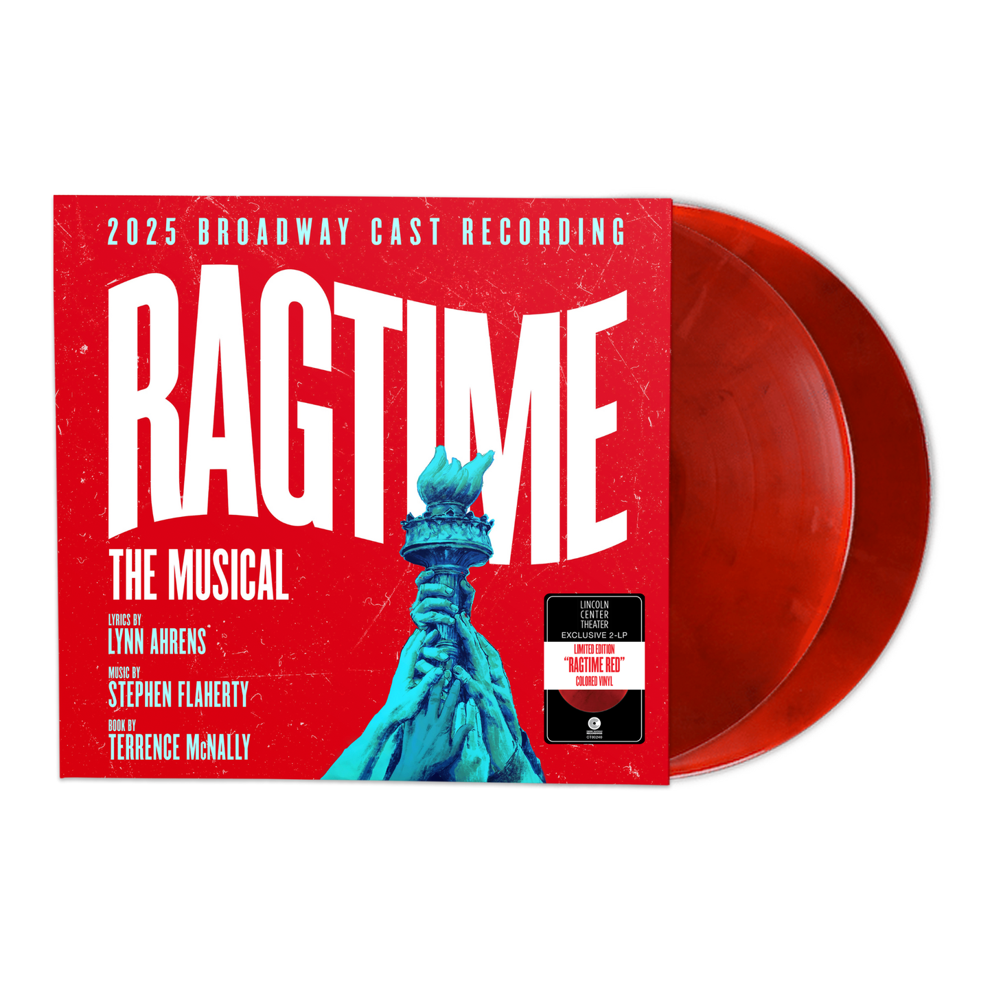 RAGTIME Broadway Revival Cast Recording VINYL - Ragtime Red Edition