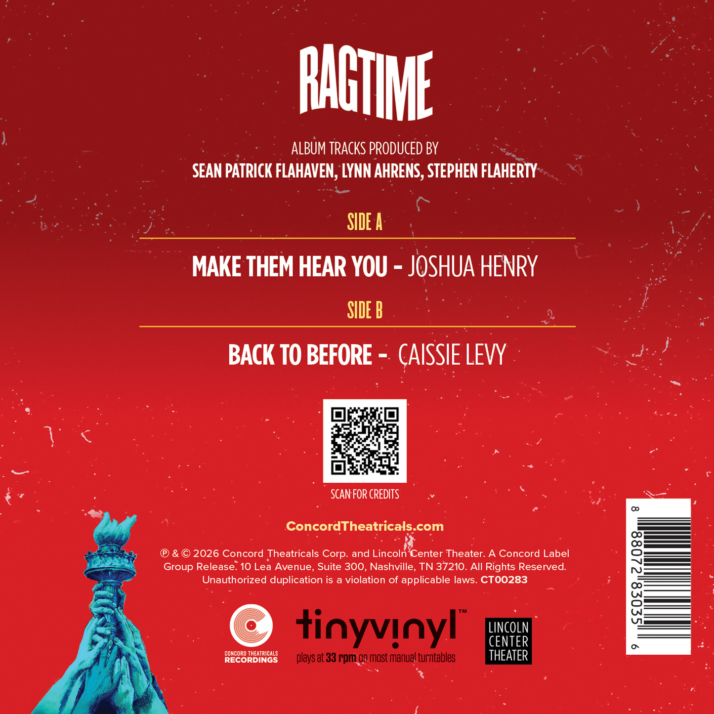 RAGTIME Tiny Vinyl