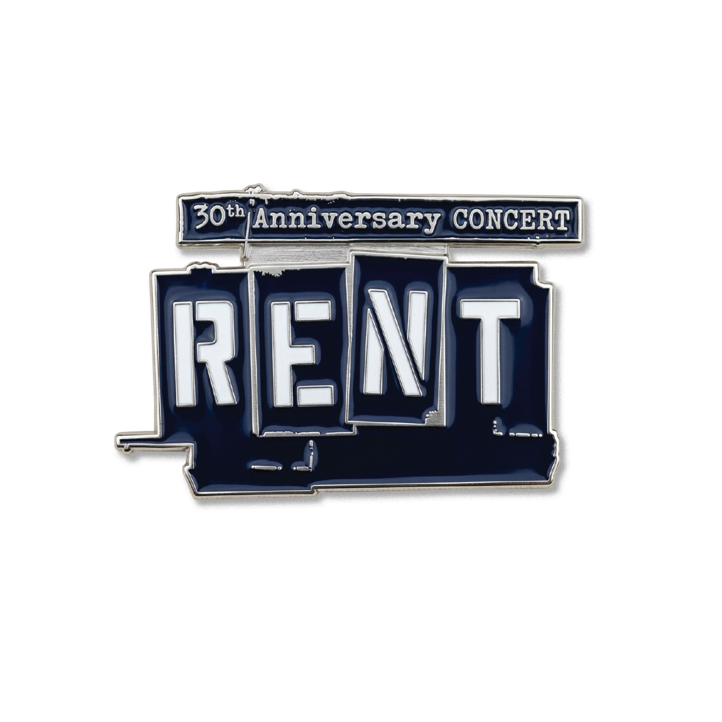 RENT 30th Pin