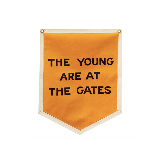 SUFFS x Oxford Pennant - The Young At The Gates Camp Flag