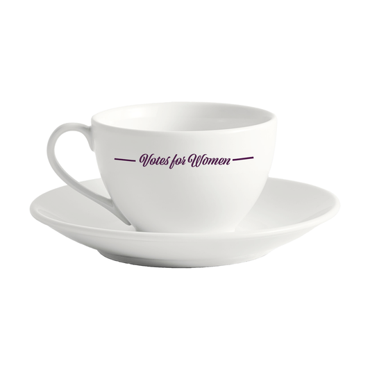 SUFFS Votes For Women Tea Cup & Saucer