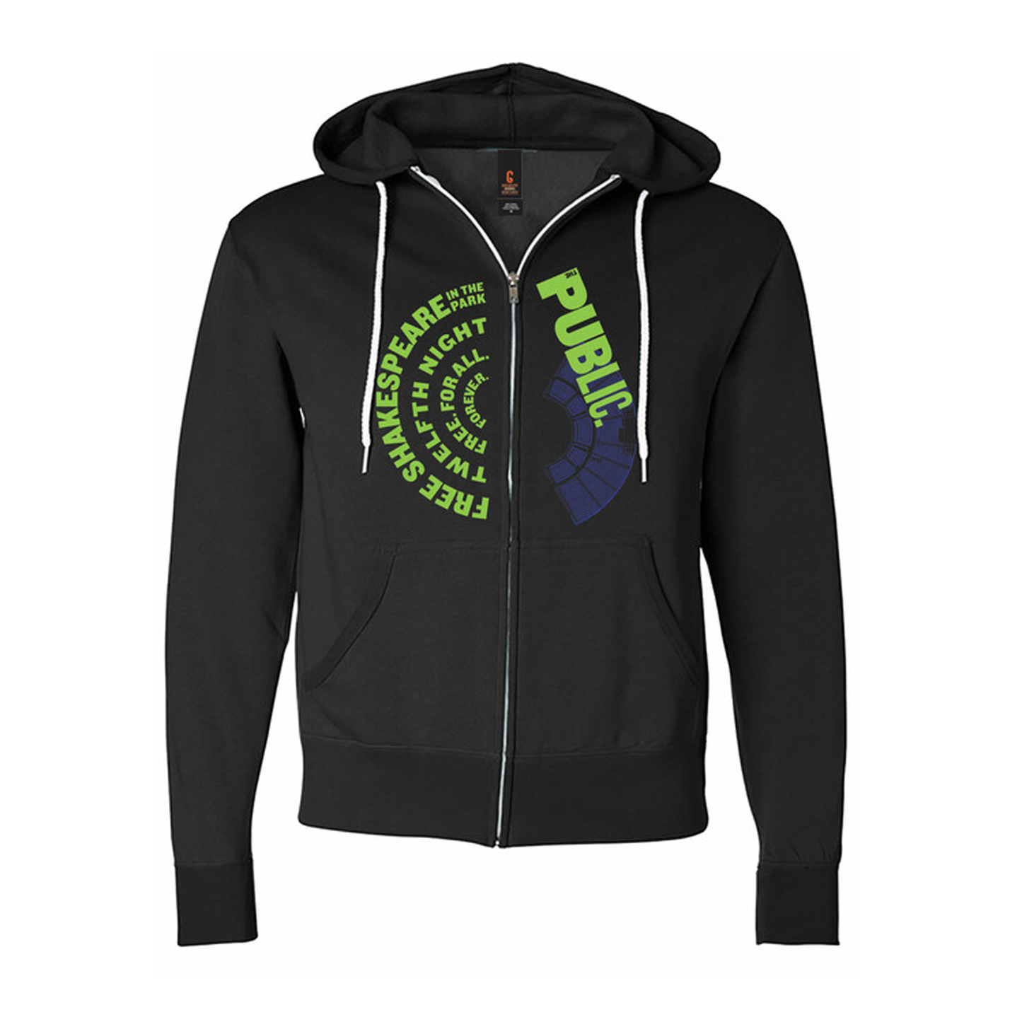SHAKESPEARE IN THE PARK 2025 Zip Hoodie