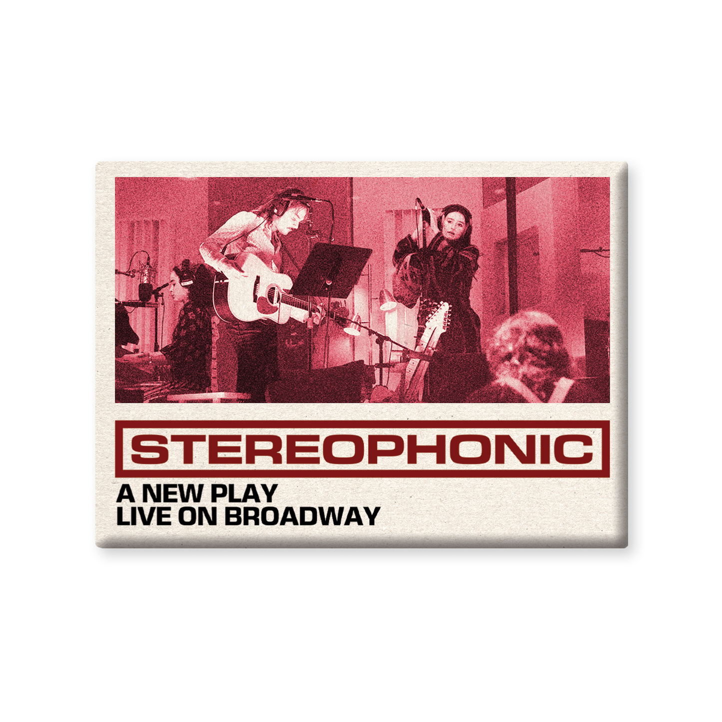 STEREOPHONIC Key Art Magnet