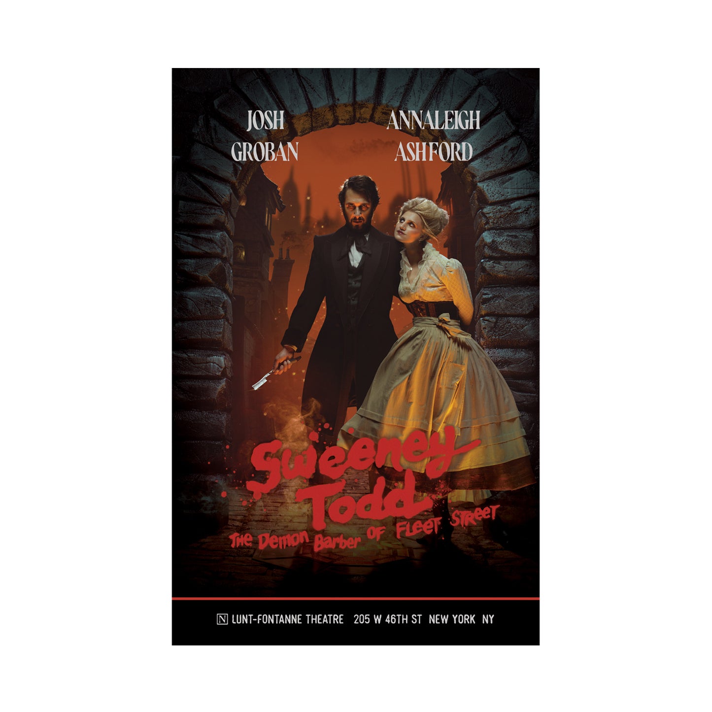 Sweeney Todd Photo Windowcard