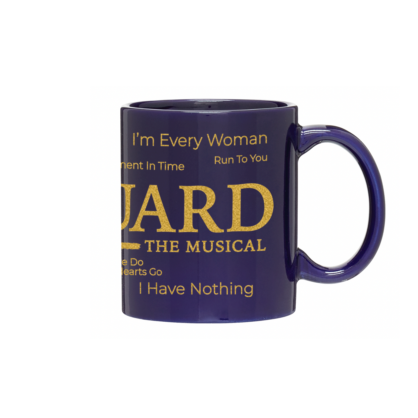 THE BODYGUARD Songs Mug