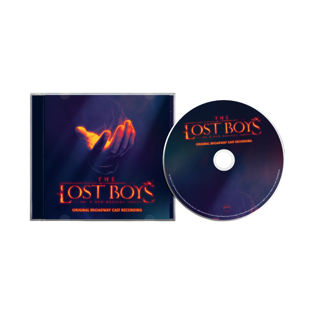 THE LOST BOYS Original Broadway Cast Recording CD