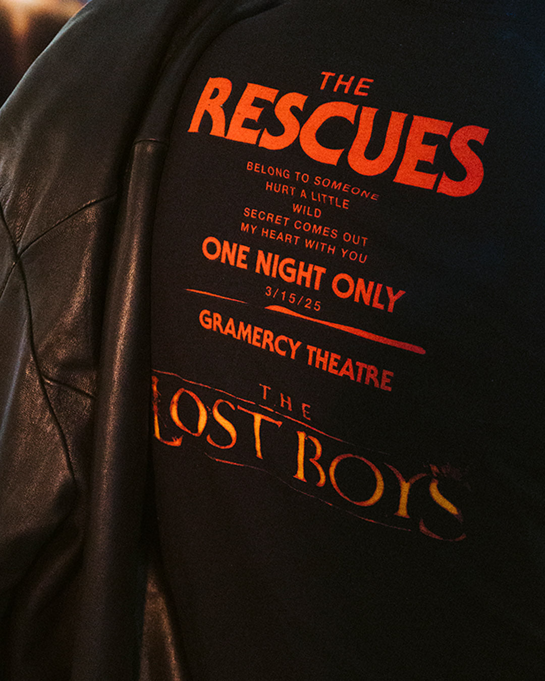 LOST BOYS The Rescues Concert Tee