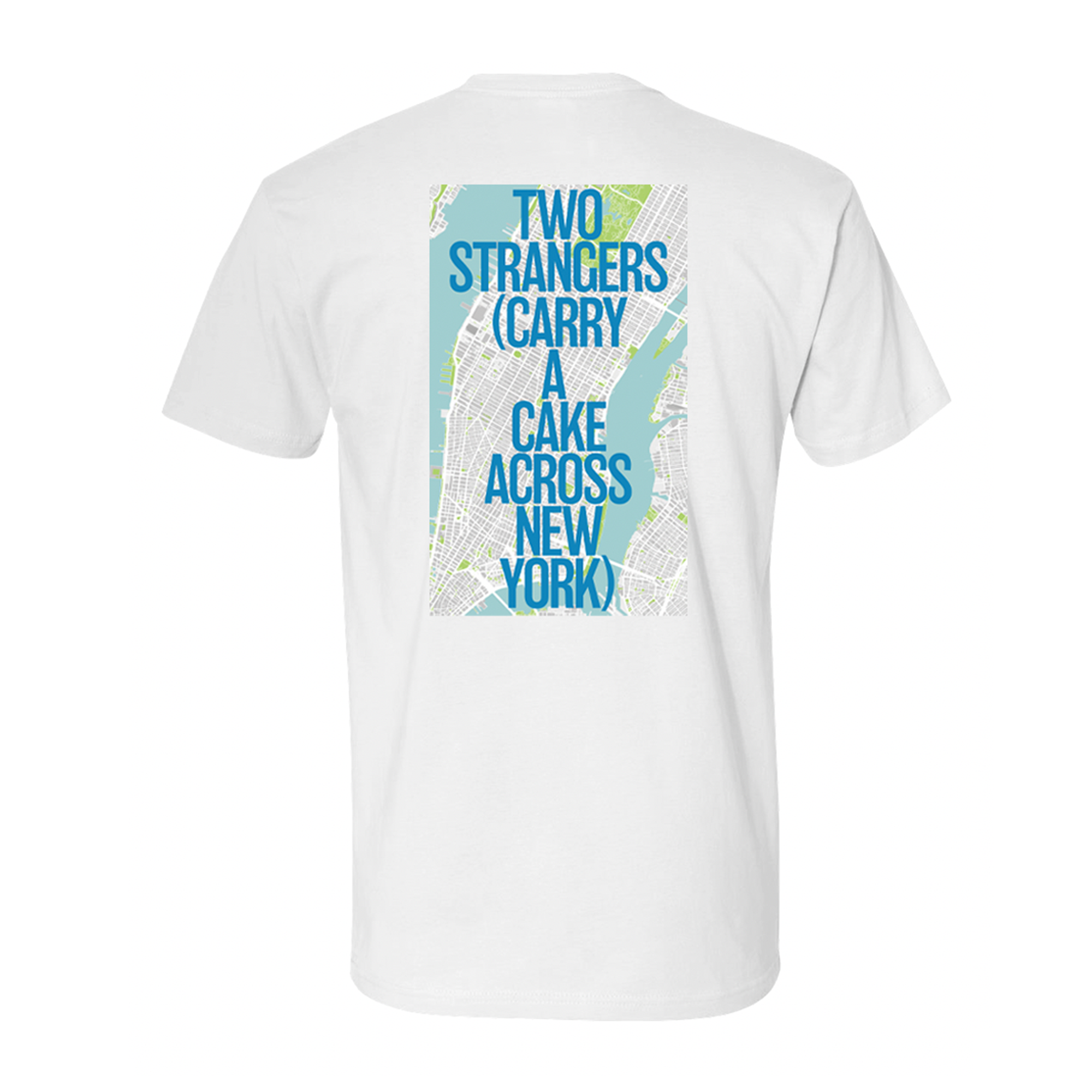 TWO STRANGERS Be Happy Map Tee – Broadway Merchandise Shop by