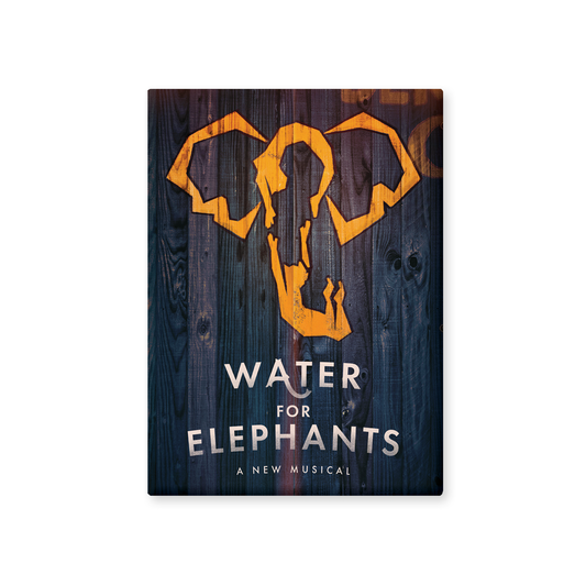 WATER FOR ELEPHANTS Logo Button Magnet