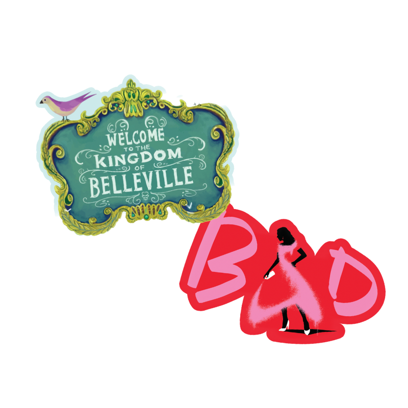 BAD CINDERELLA Sticker Pack