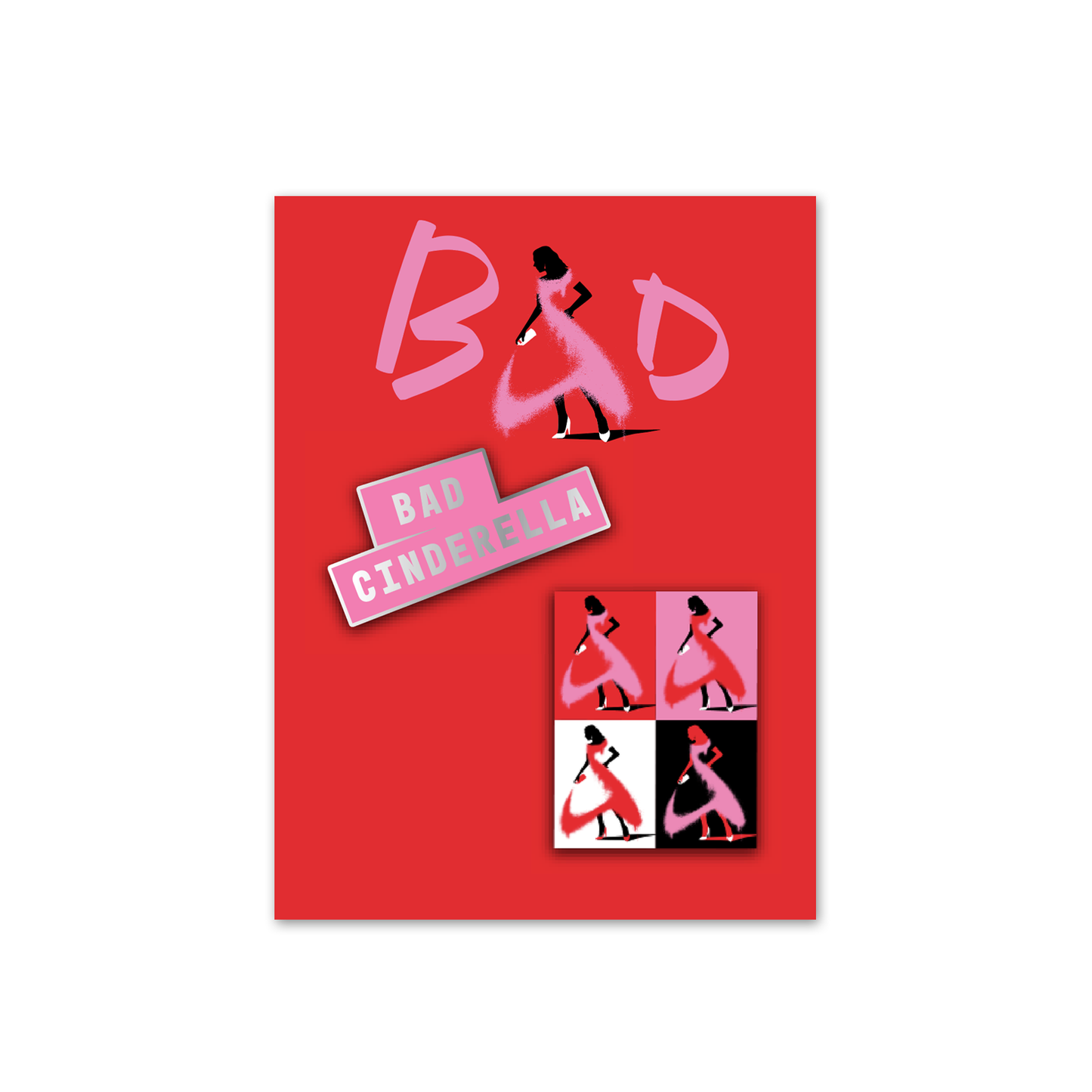 BAD CINDERELLA Pin Set