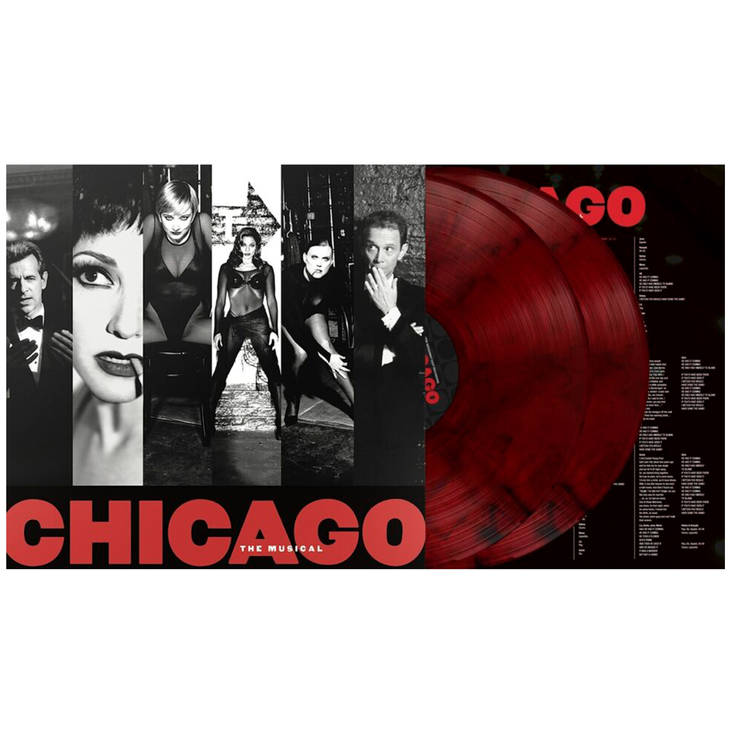 CHICAGO 1996 Broadway Cast Recording Vinyl