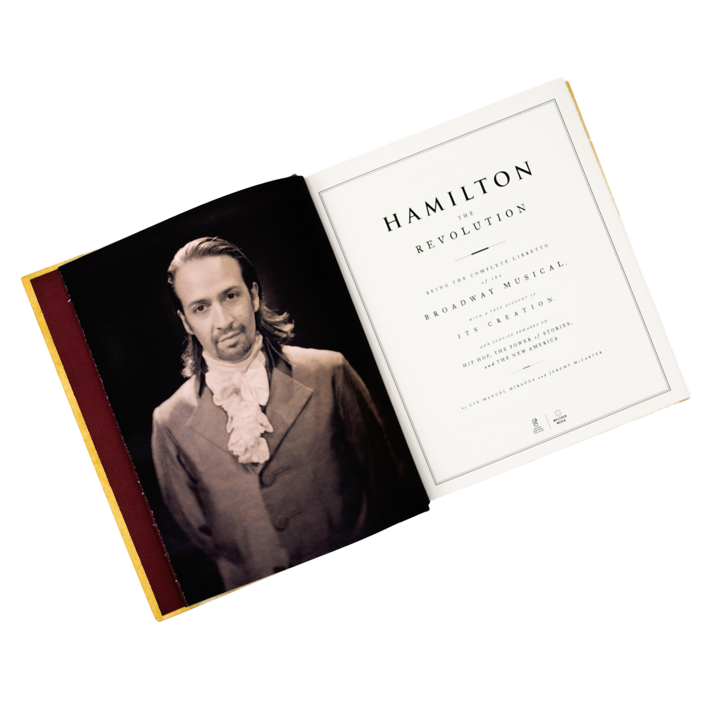 HAMILTON The Revolution Hardcover Book