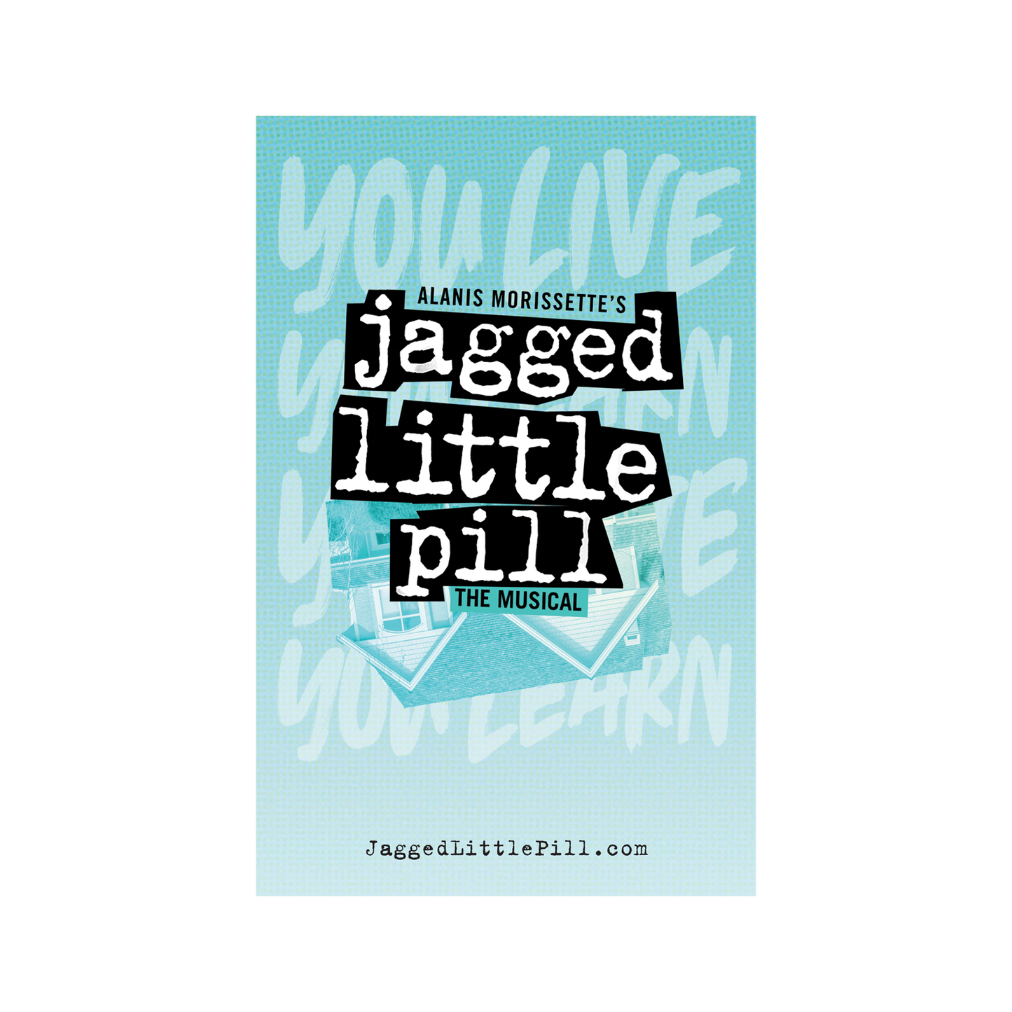 JAGGED LITTLE PILL Tour Windowcard