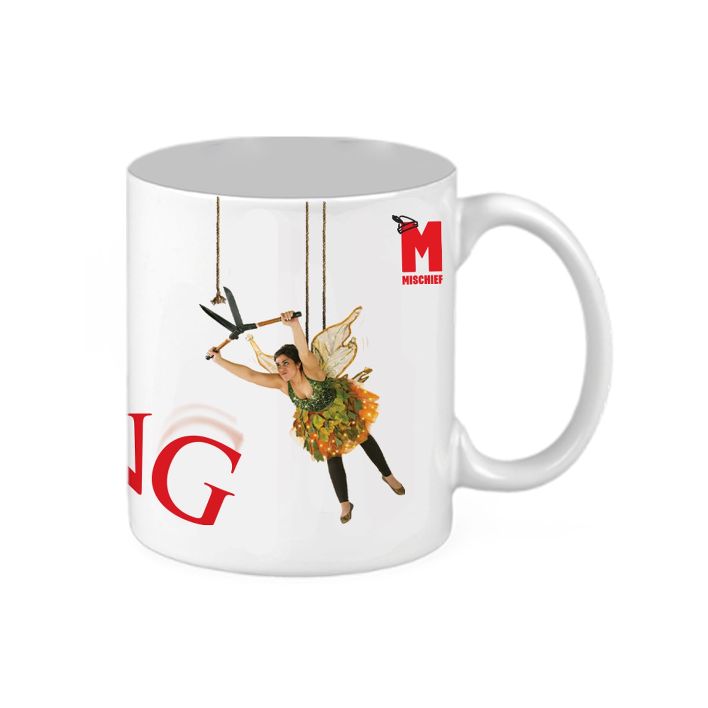 Peter Pan Goes Wrong Logo Mug