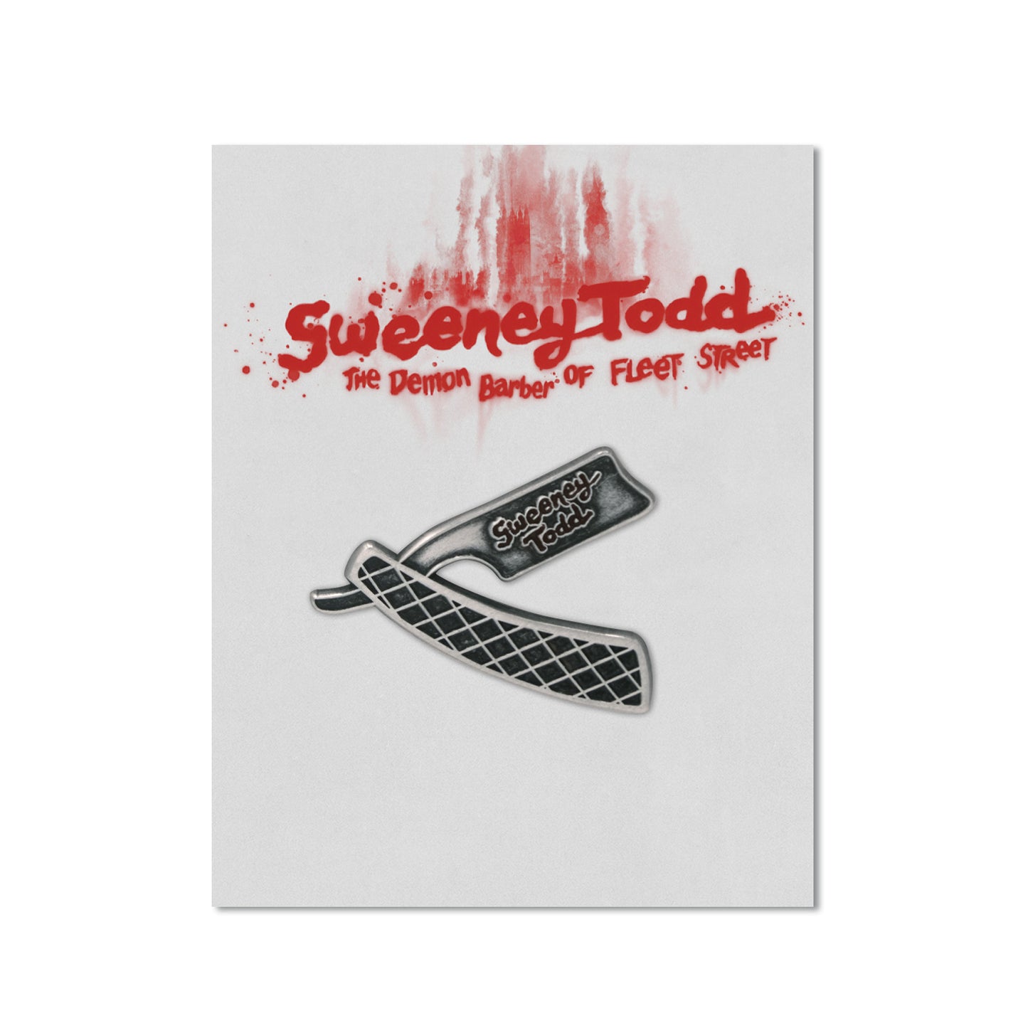 Sweeney Todd Razor Pin