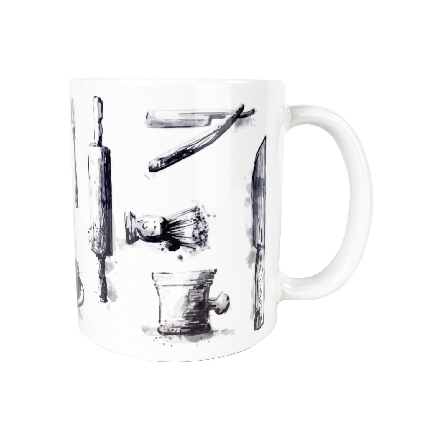 Sweeney Todd Pattern Mug