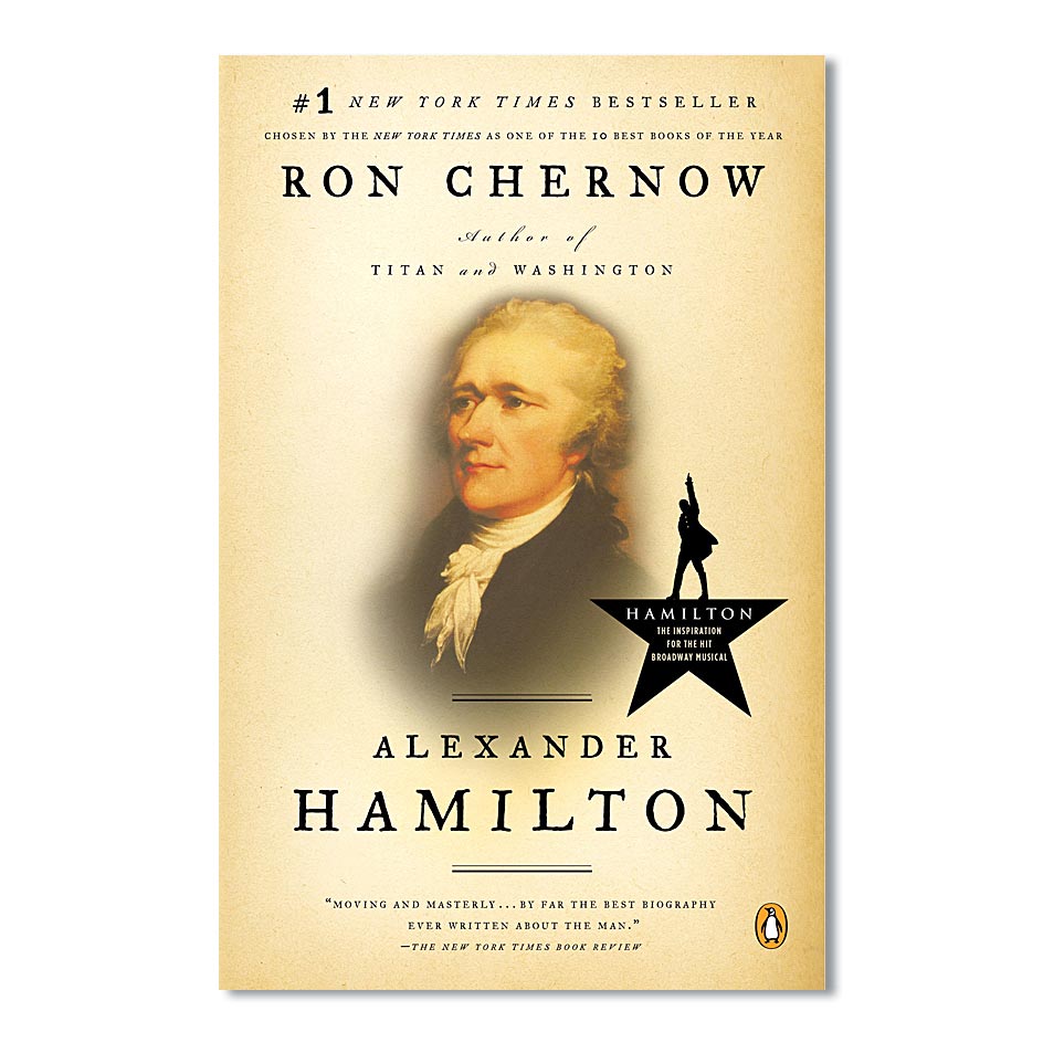 HAMILTON Paperback Book By Ron Chernow