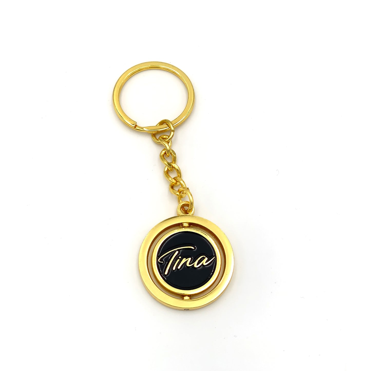 TINA Logo Keychain