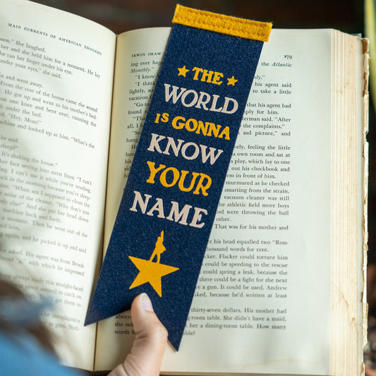 HAMILTON Oxford Pennant World Bookmark
