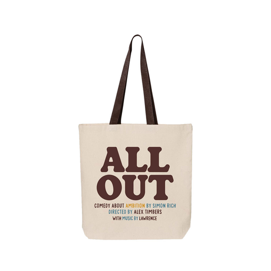 ALL OUT Title Tote