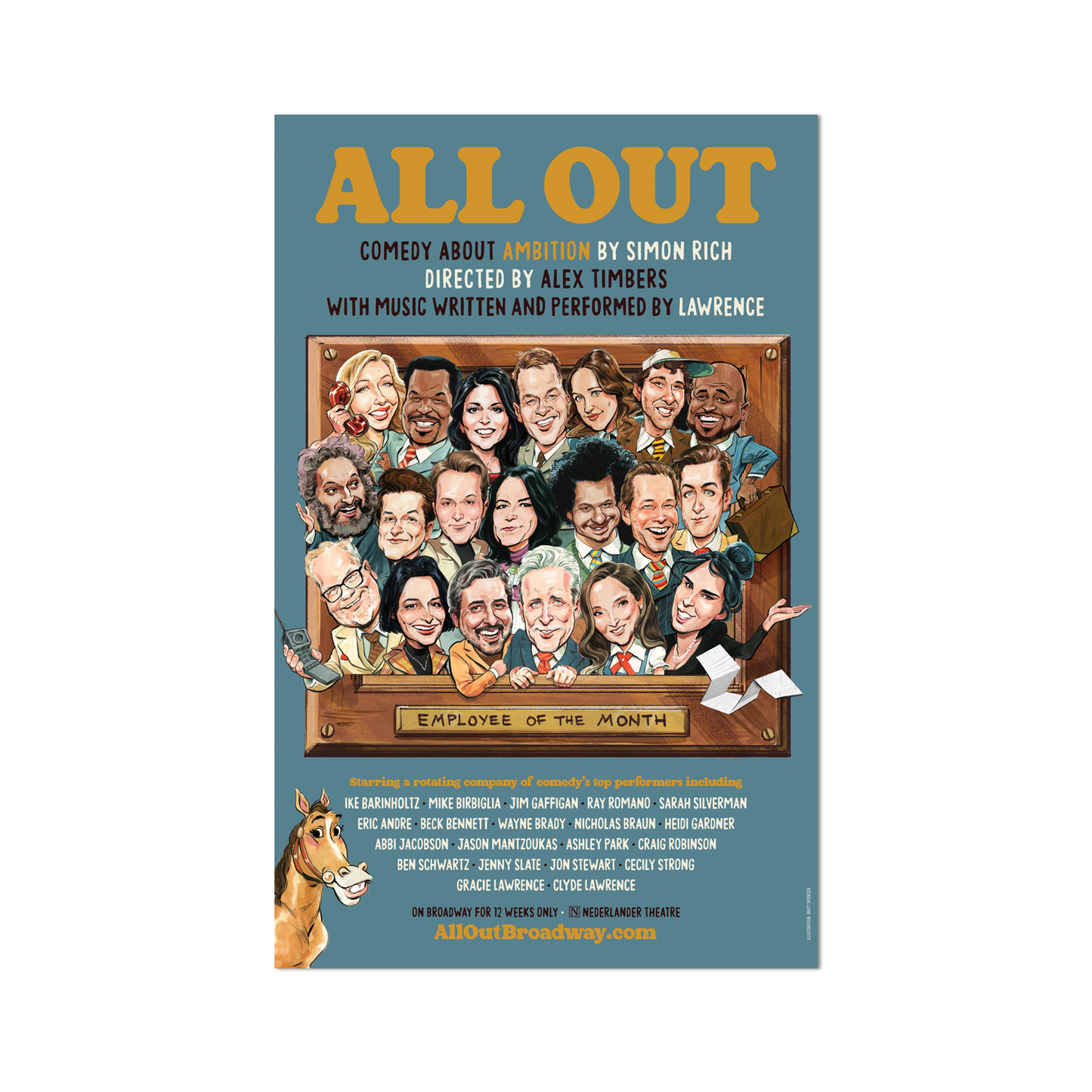 ALL OUT Windowcard