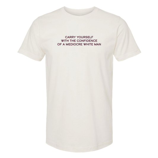 ANGRY ALAN Mediocre White Man Tee