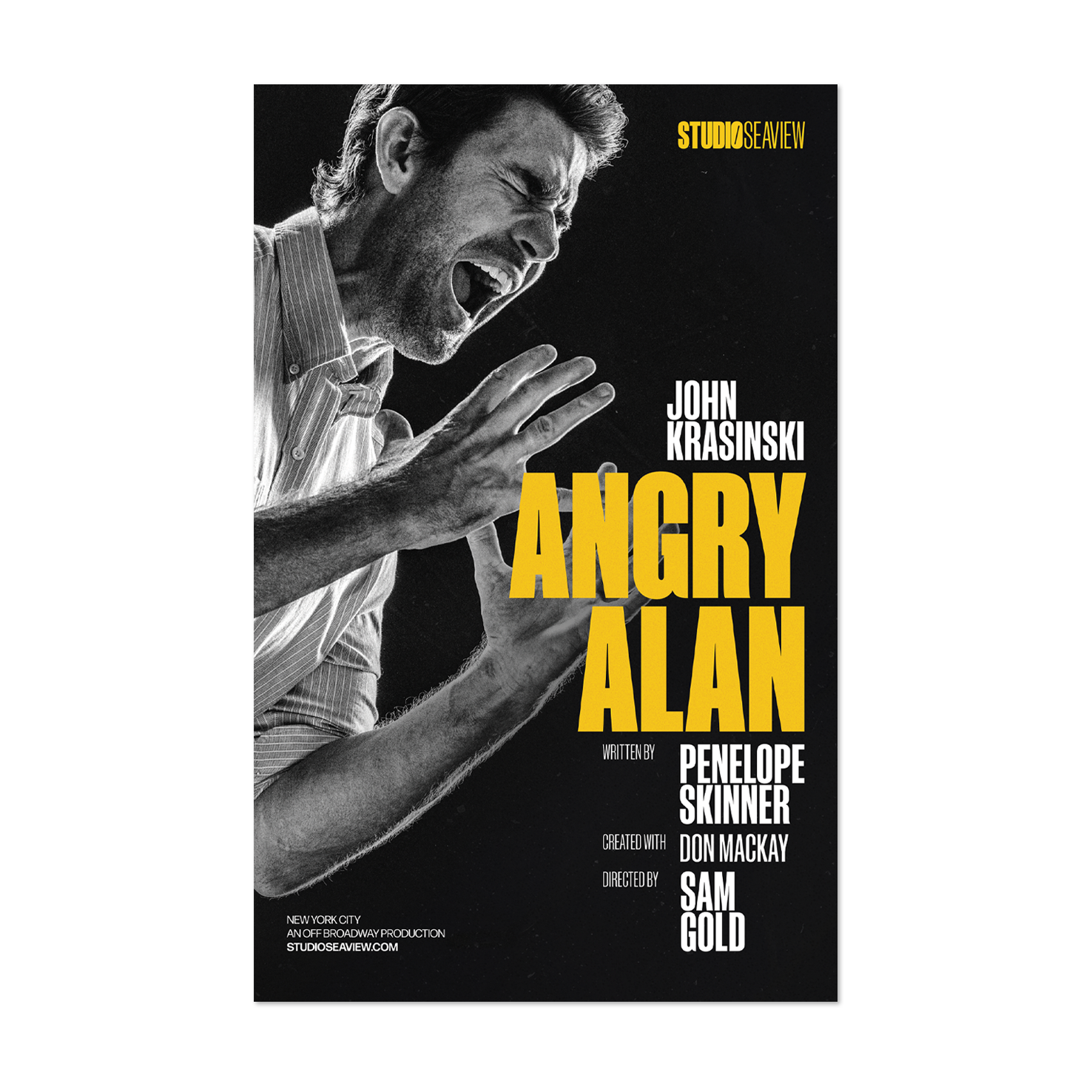 ANGRY ALAN Windowcard – Broadway Merchandise Shop by Creative Goods